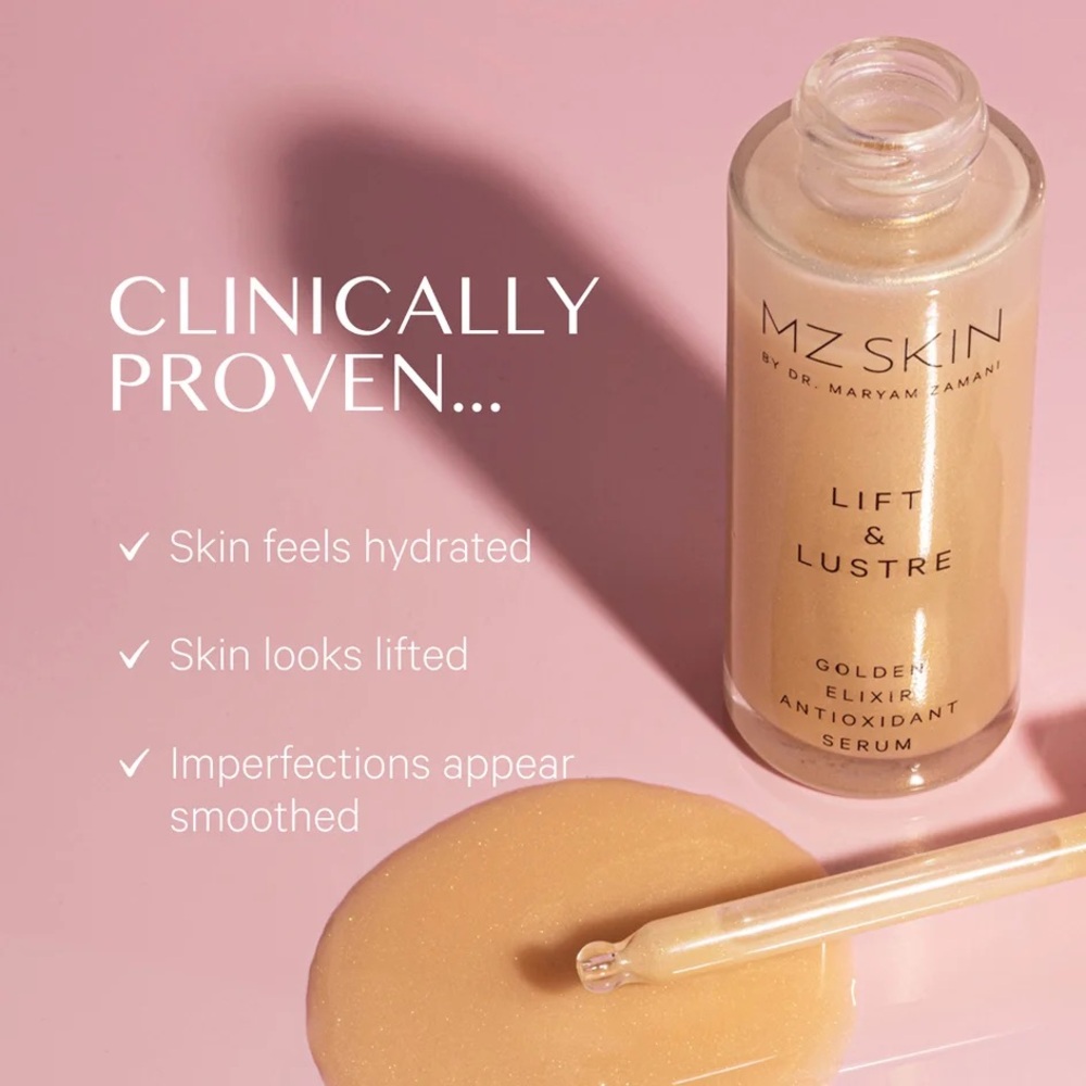 MZ Skin Lift & Lustre Golden Elixir Serum